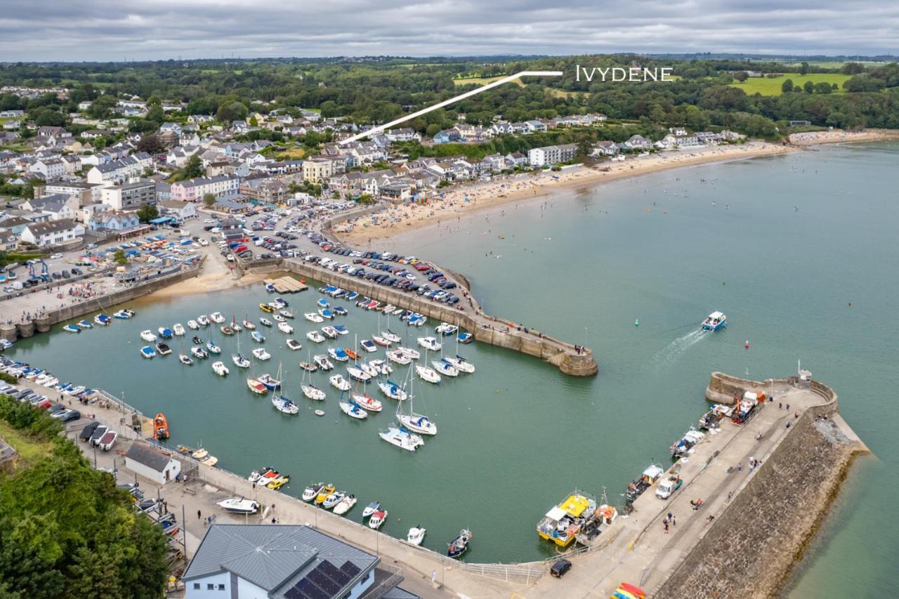 Ivydene - Beautiful Cottage, Stone Throw From Beach, Wonderful Sea Views 桑德斯富特 外观 照片