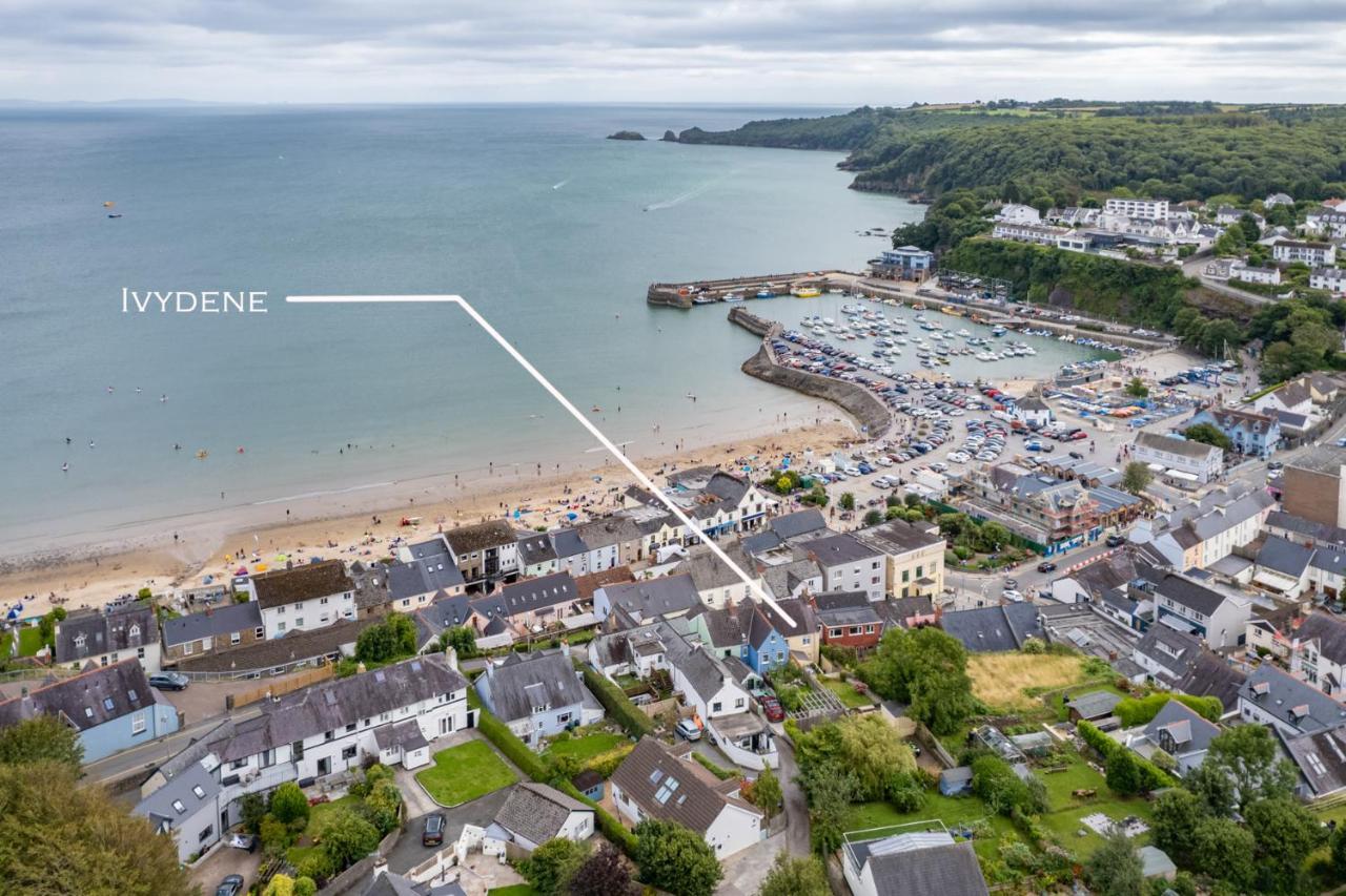 Ivydene - Beautiful Cottage, Stone Throw From Beach, Wonderful Sea Views 桑德斯富特 外观 照片